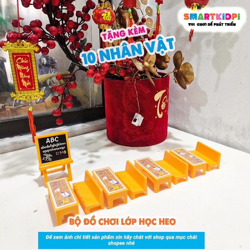 Đồ chơi nhà Heo Pep.pa – Trọn bộ gia đình Pep.pa P.ig cho bé yêu