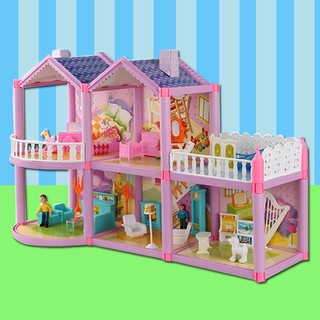 Bộ đồ chơi ngôi nhà heo kèm 4 chú heo đáng yêu cho bé