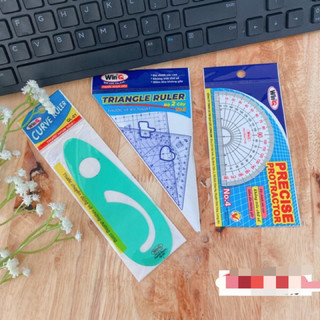 COMBO 2 THƯỚC HỌC TOÁN (EKE, ĐO ĐỘ, PARAPOL)