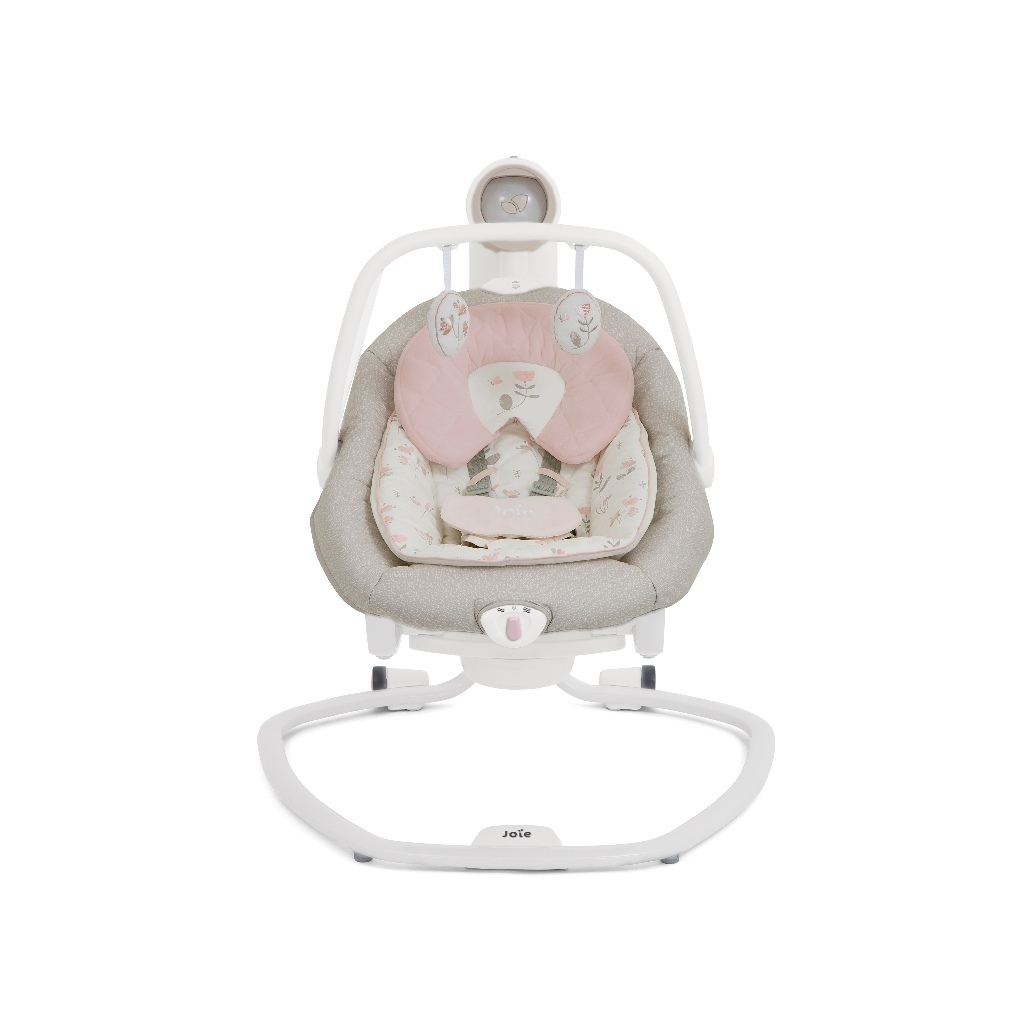 Ghế rung tự động Joie Serina 2in1 Portrait - Leo - Flowers Forever