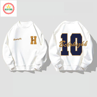 Áo sweater, áo thu đông dài tay, áo thun dài tay nam chất nỉ bông cổ tròn alexcool SW02