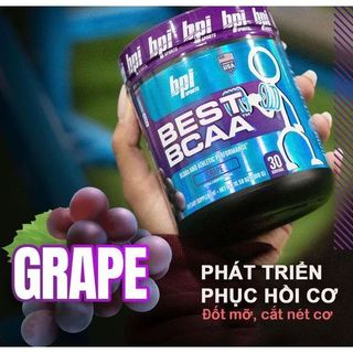 BPI BEST BCAA - HỖ TRỢ PHÁT TRIỂN, PHỤC HỒI CƠ BẮP