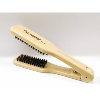 Lược gỗ ép duỗi tóc .Lược chải tóc hộ trợ đuỗi tóc 2in1 -SSLK