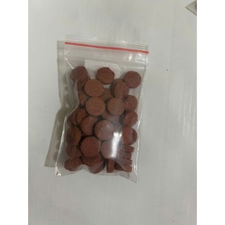 VIÊN THỨC ĂN DÁN BỂ CÁ NGUYÊN HÔP HOẶC TÚI CHIẾT LẺ 50 VIÊN- THỨC ĂN CÁM DÁN BỂ CHO CÁ