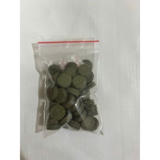 VIÊN THỨC ĂN DÁN BỂ CÁ NGUYÊN HÔP HOẶC TÚI CHIẾT LẺ 50 VIÊN- THỨC ĂN CÁM DÁN BỂ CHO CÁ