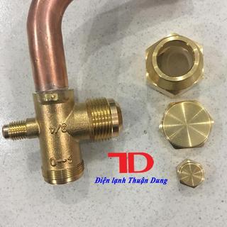 Van khóa dàn nóng điều hòa phi 19