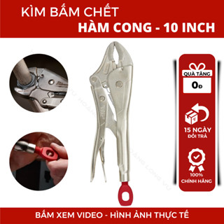  Kìm bấm chết Milwaukee 48-22-3420 kìm hàm cong 10 inch 25cm kìm bấm khóa 48-22-3420D - Chính Hãng 