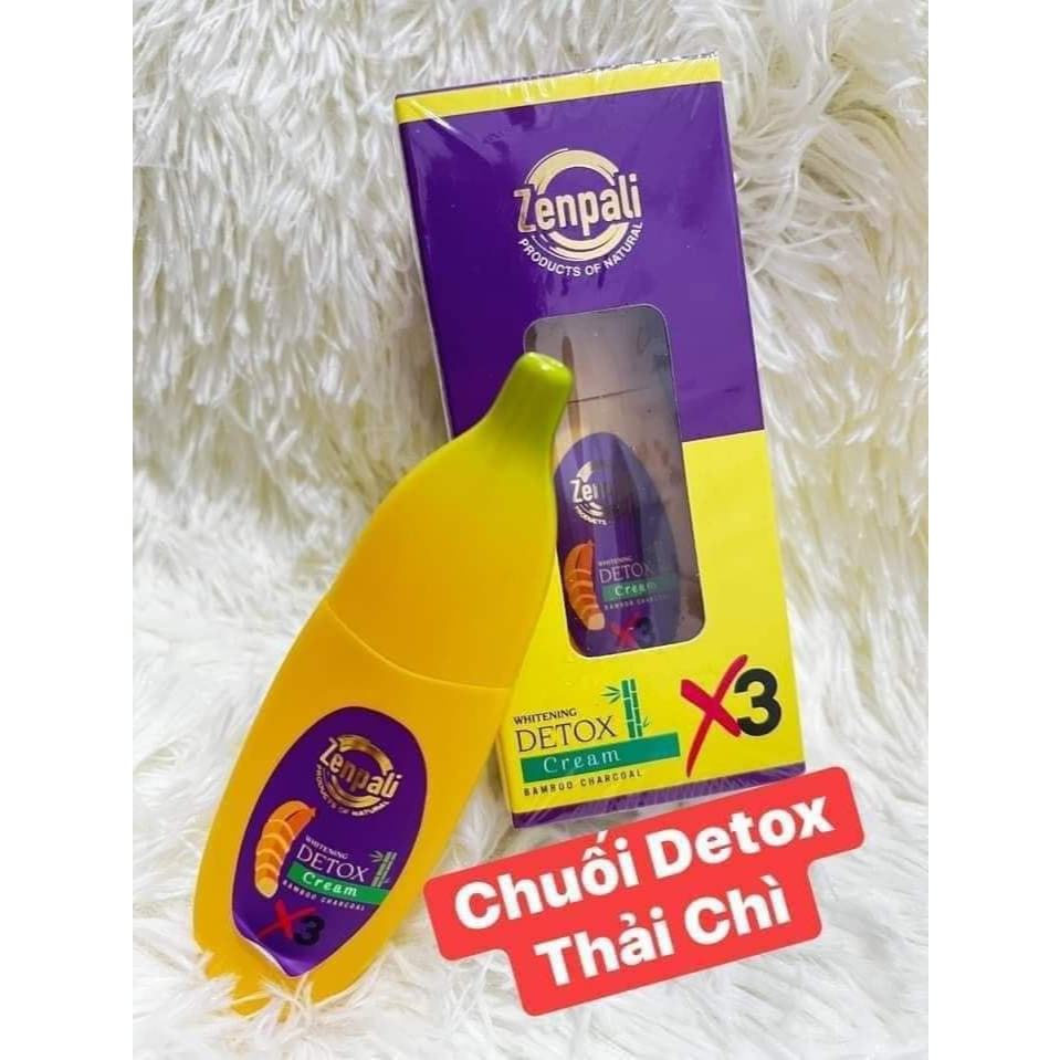 Chuối  Zenpali X3 Plus Mới, chuối cấy trắng, chuối giảm thâm Whitening Detox Cream