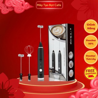 Máy tạo bọt cafe, đanh trứng mini cầm tay SẠC USB- Máy đánh trứng Cầm Tay 3 Tốc Độ Sử Dụng Pin Sạc Cao Cấp SOKANY