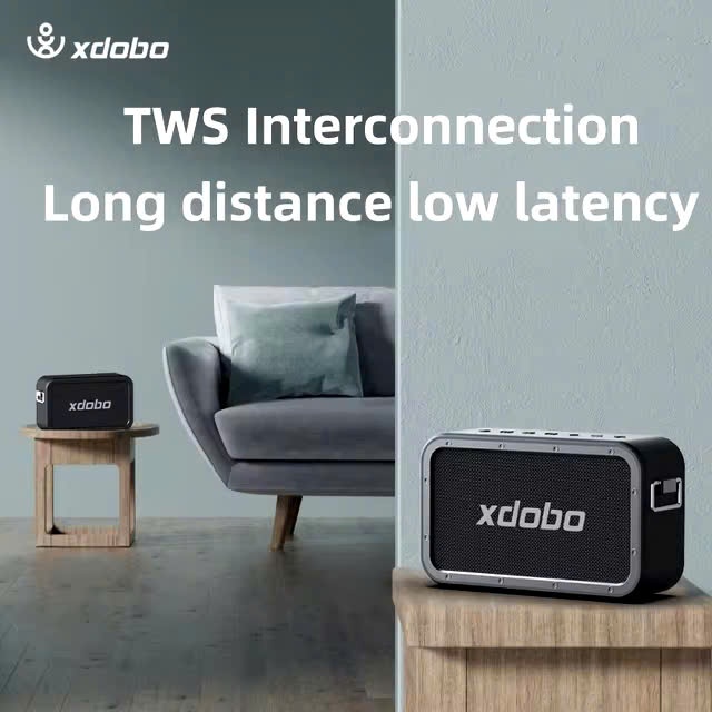Loa Bluetooth 5.3 Di Động Xdobo Wake 1983 Max 120W, Chống Nước IPX5, Hỗ Trợ EQ, Thẻ TF Cổng USB | BigBuy360 - bigbuy360.vn