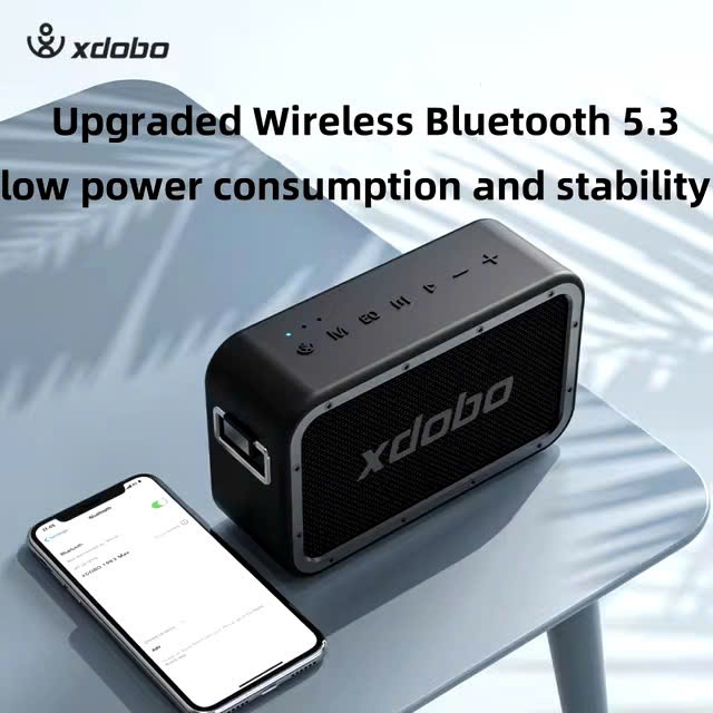 Loa Bluetooth 5.3 Di Động Xdobo Wake 1983 Max 120W, Chống Nước IPX5, Hỗ Trợ EQ, Thẻ TF Cổng USB | BigBuy360 - bigbuy360.vn