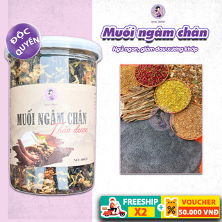 Muối ngâm chân thảo dược ngủ ngon, giảm đau nhức xương khớp MỘC NHAN 400g