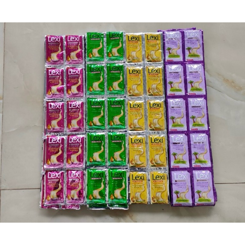 dầu gội lexi 10 gói