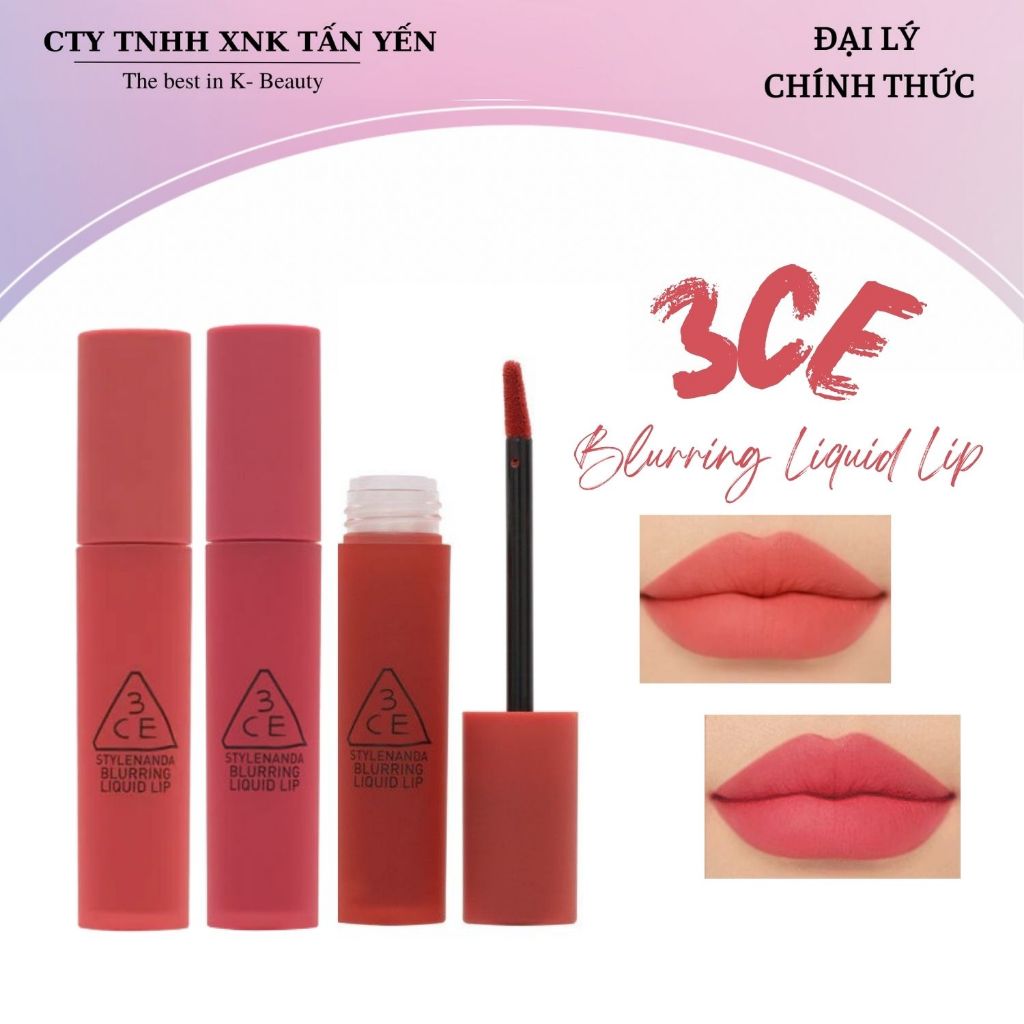 Son Kem 3CE Blurring Liquid Lip 5.5g