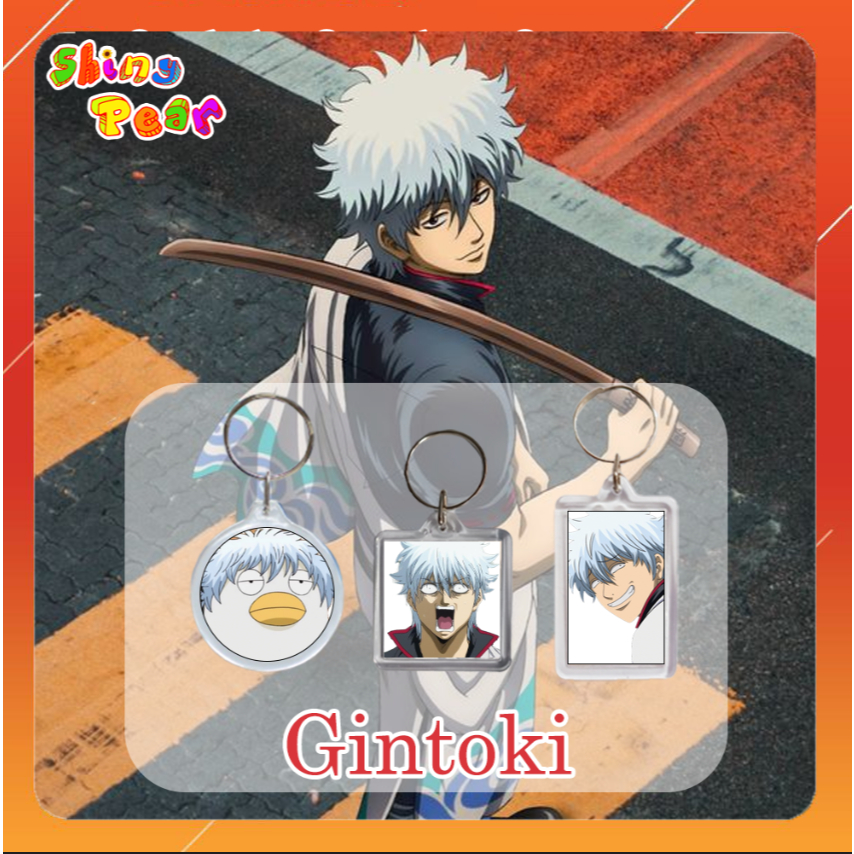 [Gintama] - Set 10/15 Sticker Sakata Gintoki anime Gintama/Linh hồn bạc dán trang trí siêu đẹp chống