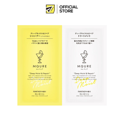 Bộ Gội Xả Dưỡng Ẩm Sâu Và Phục Hồi MQURE Gói Dùng Thử 1 Ngày (2 gói x 10ml)