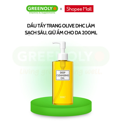 Dầu tẩy trang Olive DHC Deep Cleansing Oil làm sạch sâu, giữ ẩm cho da