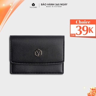 Ví Yuumy (Thời trang nữ dáng ngắn nắp gập - Ví da Seasand YV100)