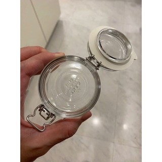 Lọ thuỷ tinh quai sắt đựng đồ khô/ ngũ cốc/ các loại hạt/ sốt... 130ml
