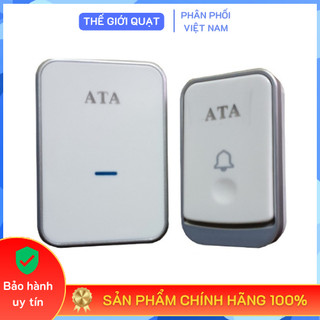 [HỎA TỐC] Chuông cửa ATA AT-913M không dây, nút nhấn chống nước - Hàng chính hãng