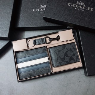 Set ví nam ngắn + khóa - S163