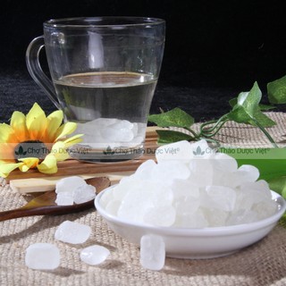 Đường phèn trắng 1kg, đường phèn Lam Sơn, vị ngọt thanh, dùng nấu chè, chưng yến, nấu siro