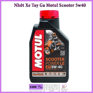 Nhớt Cao Cấp Cho Xe Tay Ga Motul Scooter Power 5w40