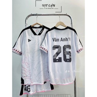 Quần Áo Bóng Đá  - Bộ Đồ Thể Thao Justplay Dragon Trắng Chất Mát Mặc Đá Bóng, Đi Chơi Đủ Size