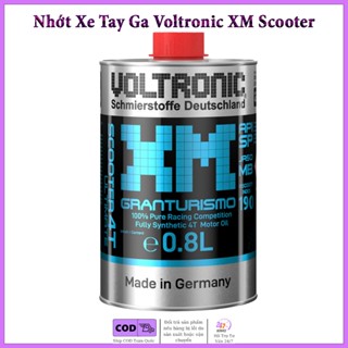 Nhớt biến thiên cao cấp Voltronic XM Scooter dành cho xe tay ga 800ml
