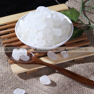 Đường phèn trắng 100g, đường phèn Lam Sơn, vị ngọt thanh, dùng nấu chè, chưng yến, nấu siro