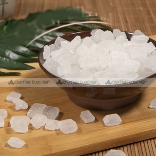 Đường phèn trắng 100g, đường phèn Lam Sơn, vị ngọt thanh, dùng nấu chè, chưng yến, nấu siro