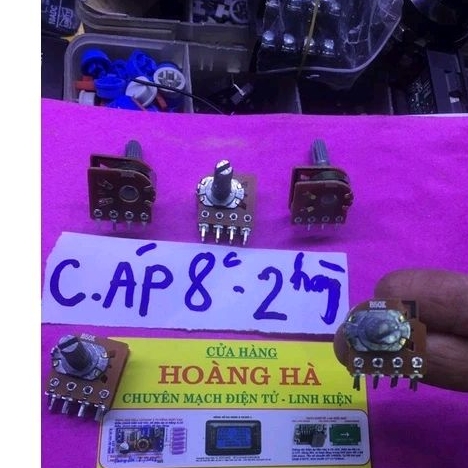 Chiết áp kép 8 chân 2 hàng