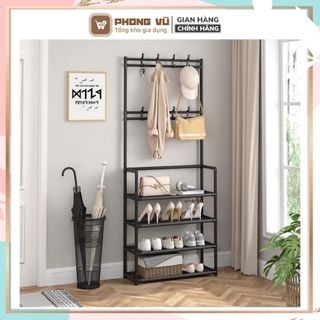 Kệ Để Giày Dép 4 Tầng Đa Năng, Tiện Lợi, Bền Bỉ, Khung Thép Carbon, Phun Sơn Tĩnh Điện, Hàng Loại 1
