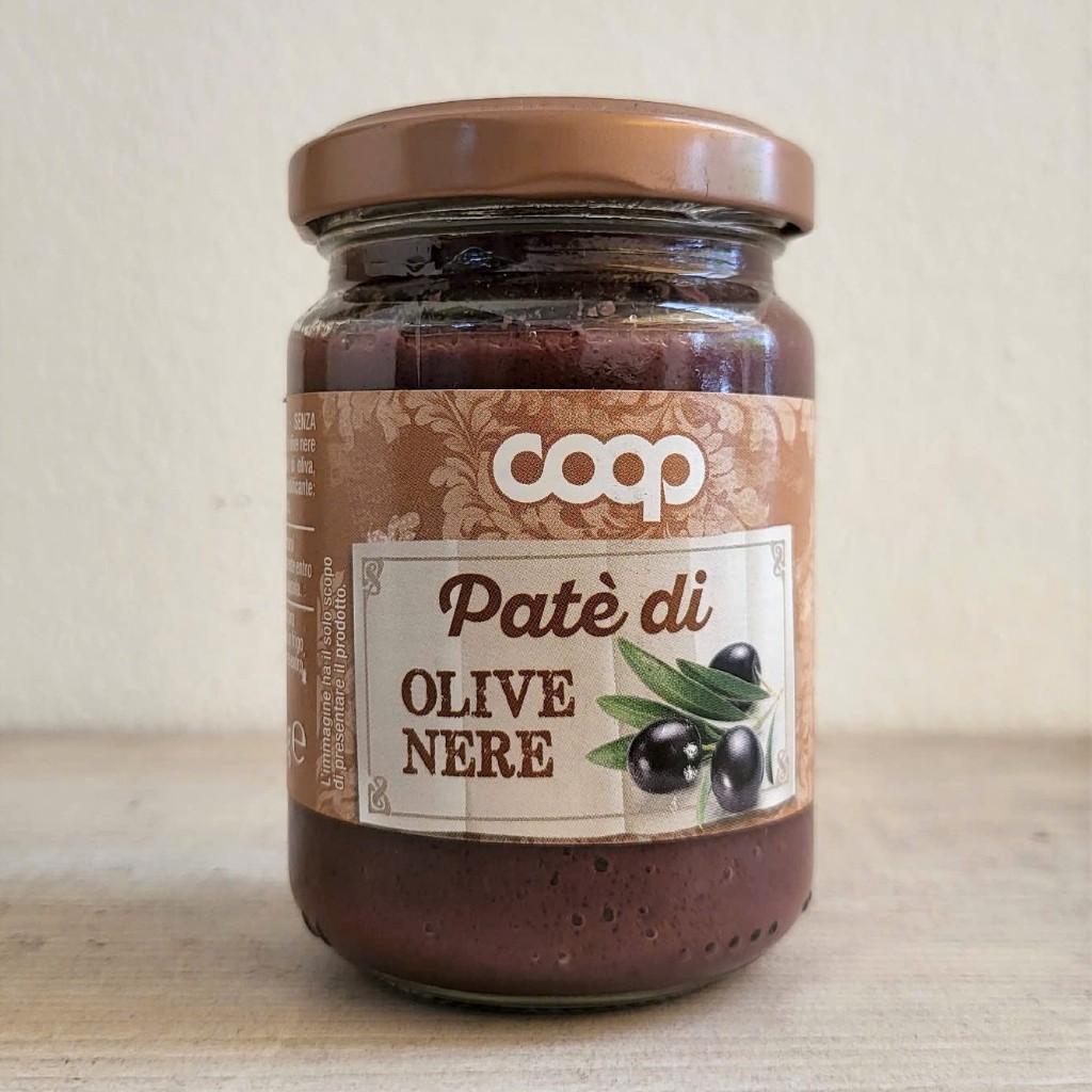 COOP (Lọ 130g) SỐT Ô LIU ĐEN Ý Black Olive Pasta Sauce