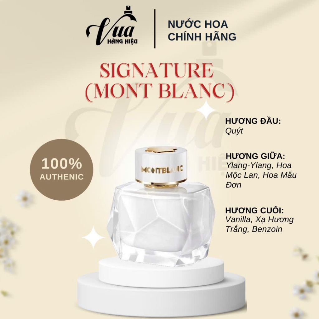 Montblanc Signature | Nước hoa nữ | Vua Hàng Hiệu