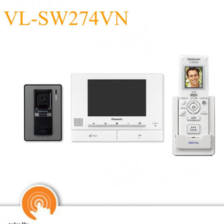 Bộ chuông cửa có hình Panasonic VL-SW274VN có kết nối tay phụ