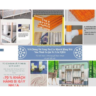 Tủ Kệ Đựng Quần Áo khung gỗ