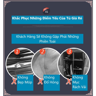 Tủ Kệ Đựng Quần Áo khung gỗ