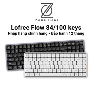 Bàn phím cơ low profile Lofree Flow 84 và 100 phím