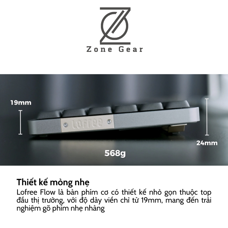 Bàn phím cơ low profile Lofree Flow 84 và 100 phím | BigBuy360 - bigbuy360.vn