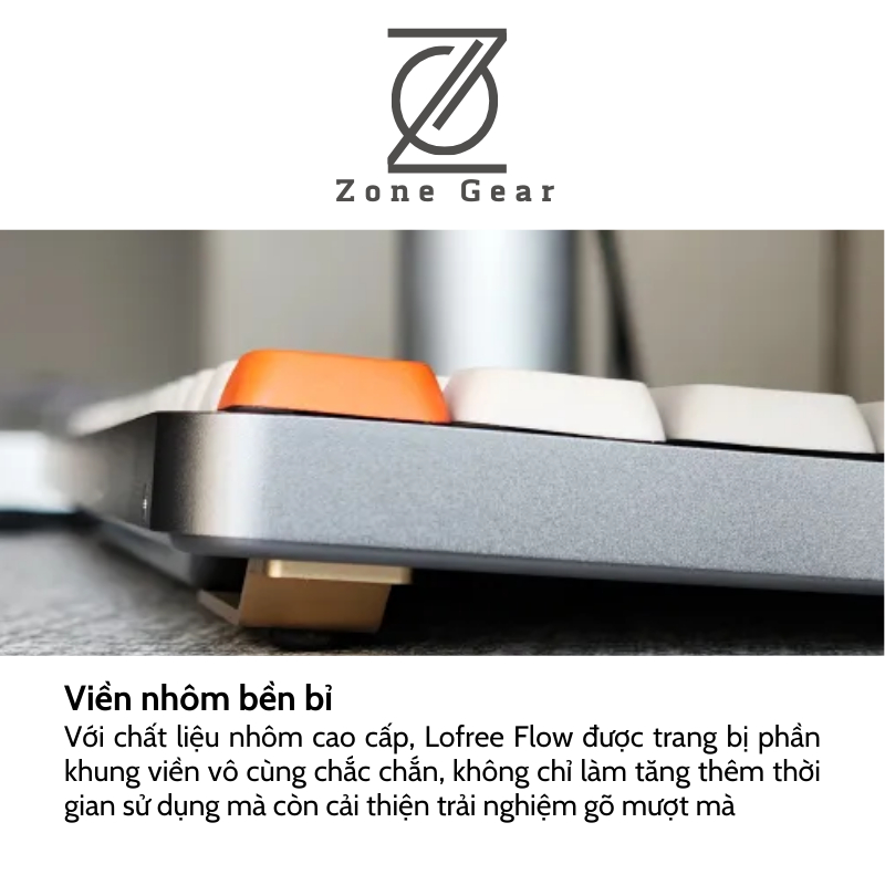 Bàn phím cơ low profile Lofree Flow 84 và 100 phím | BigBuy360 - bigbuy360.vn