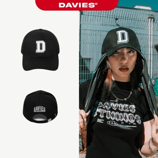Mũ lưỡi trai nam nữ màu đen DAVIES thêu logo Black Baseball Academy Cap local brand |D-HAT06-D