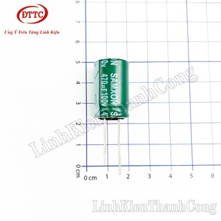 Bộ 5 Chiếc Tụ Hóa 470uF 100V (16x25mm)