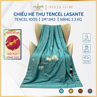 Chăn hè thu mát lạnh Tencel 100s trần bông Lasante chất liệu tự nhiên mềm mại, thoáng mát