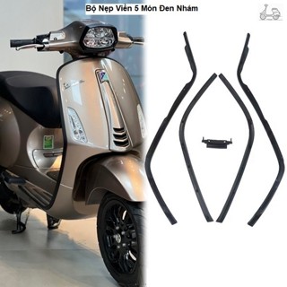   Bộ 5 Món  Nẹp Yếm Cho Vespa Sprint Primavera 