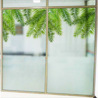 Decal Dán Kính Cao Cấp - Dây Leo Lá Mỏng ( 60x116cm )-DK1026