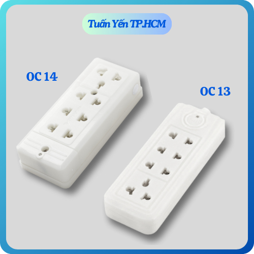 Ổ cắm 2-3-4 Lỗ Vinakip - Chịu Tải Cao - Hàng cao cấp chịu tải 10A - 250v - Gía bán 1 cái
