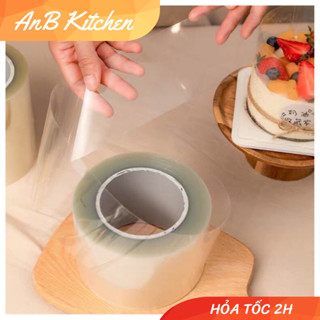 Cuộn 1kg mica mềm/cứng quấn thành bánh, viền bọc thành bánh mousse, bánh kem