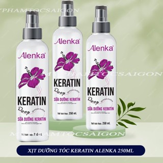 (CHÍNH HÃNG) XỊT DƯỠNG TÓC ALENKA KERATIN 250ML