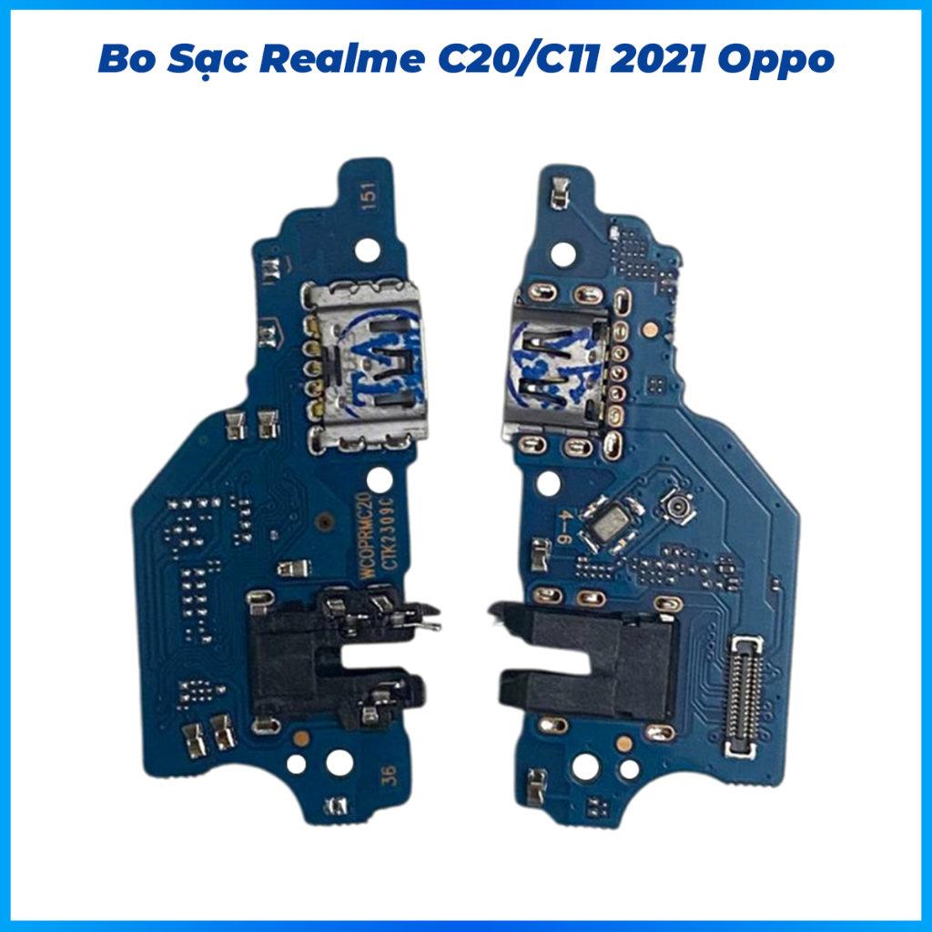 Bo sạc realme C20, C11 2021 oppo